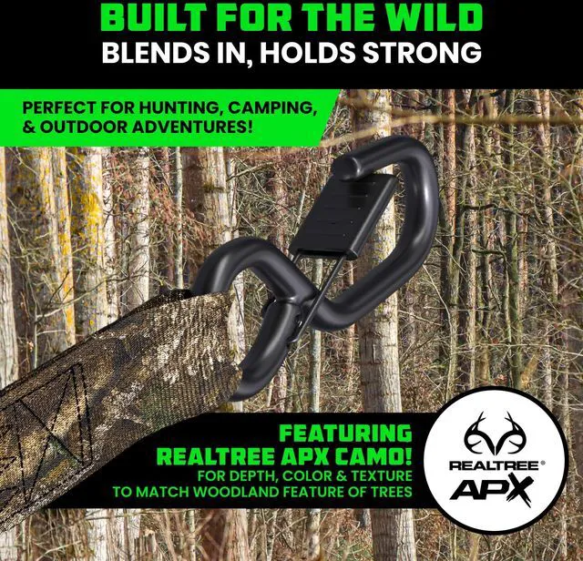 Alt view image 2 of 7 - Retractable Ratchet Straps (2-Pack) - 2in x 9ft, 3,033lb, Camo Heavy Duty Auto Self Retracting Tie Downs. For Truck, Cargo Trailer, Motorcycle & UTV, Tangle-Free Storage. Camo
