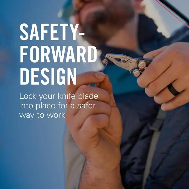 Alt view image 5 of 7 - Skeletool CX 7-in-1 Multi-Tool, Lightweight EDC, Nocturnal Open-Frame Carbon Fiber Handles, Carabiner Clip, Needlenose Pliers & Combo Knife for EDC & Camping Use
