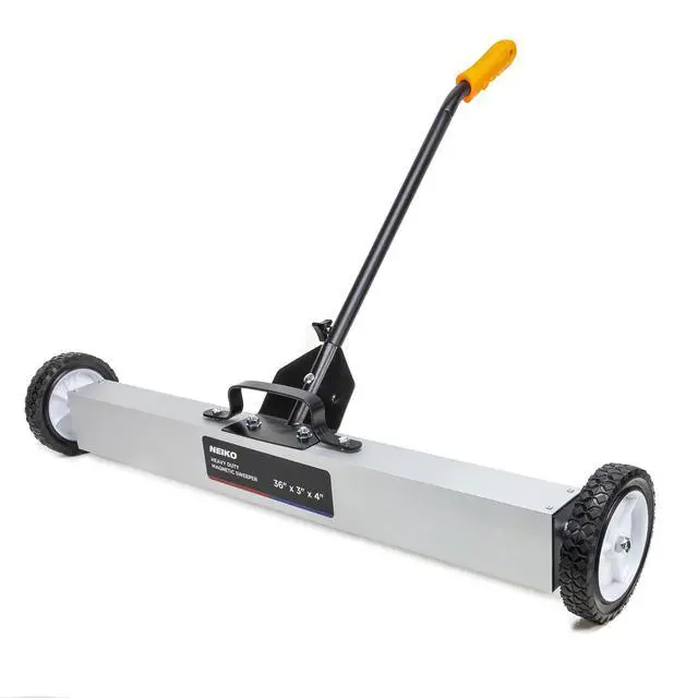 Main image of 53418A 36-Inch Magnetic Pickup Sweeper with Wheels, Adjustable Handle, and Floor Magnet, Heavy-Duty Magnet to Pick Up Nails, 55-Pound Capacity
