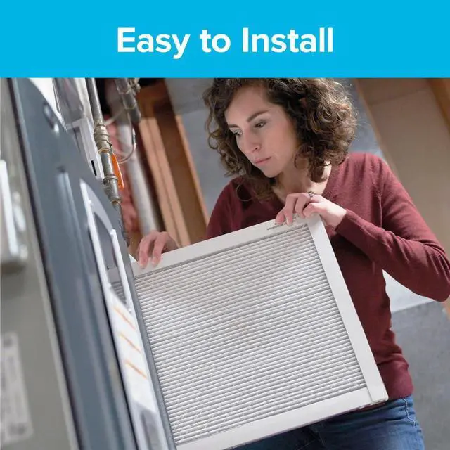 Alt view image 6 of 6 - 20x20x1 Air Filter, MERV 14, MPR 2800, 2 HVAC Filters Ultrafine Particle Reduction, 3-Month AC/Furnace Filters, Cleaner Air, Reliable Airflow, (Act. Size 19.69x19.69x0.81 in)