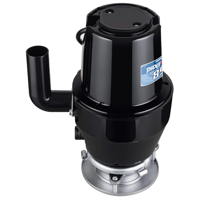Alt view image 5 of 7 - Waste Maid Garbage Disposal, Anti-Jam, Continuous Feed, 1/2 HP Mid Duty Anti-Jam Stainless Steel Food Waste Grinding System, Quiet Continuous Feed, Easy 3-Bolt Mount, 10-US-WM-258-3B