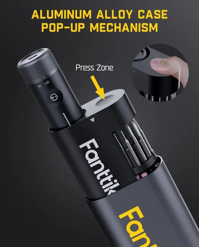 Alt view image 4 of 7 - F2 PRO Cordless Rotary Tool Kit with Strong Magnetic Motor 5 Speed Revostor Hub, 5 Speed, 25000 RPM, 55 Accessories, for 3D Printed Sanding, Polishing, Drilling, Carving, Cutting DIY Crafts