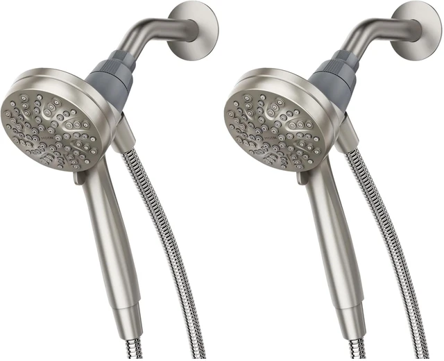 Main image of Engage Magnetix Shower Head with Handheld Sprayer,6 Spray Functions,Spot Resist Brushed Nickel,26100EPSRN,(Pack of 2)
