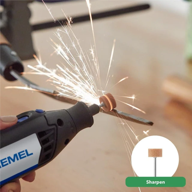 Alt view image 7 of 7 - 4000-2/32 Rotary Tool Kit with 2 Attachments and 32 Accessories 2 Attachments, 32 Accessories, Variable Speed, 1.6 Amp Motor, Ideal for Cutting, Sanding, Engraving, Wood Carving