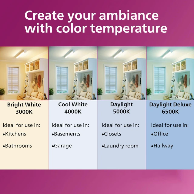 Alt view image 7 of 7 - LED A19 Ultra Definition Frosted Dimmable LED Light Bulbs 8-Pack - Flicker-Free 100w Light with EyeComfort Technology - Daylight 3500K Lightbulb - 1500 Lumen - E26 Base