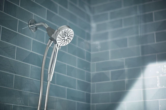 Alt view image 7 of 7 - Engage Magnetix Chrome 3.5-Inch Six-Function Detachable Handheld Showerhead with Magnetic Docking System, 26100 (Pack of 2)