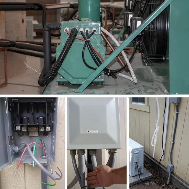 Alt view image 7 of 7 - 1/2 inch 100Ft Liquid-Tight Conduit Kit, Flexible Non Metallic Electrical Conduit, with 6 Straight and 5 Angle Fittings Included. 1/2" Dia