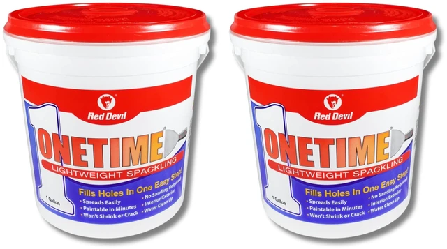 Main image of 0541 ONETIME Lightweight Spackling, 1 Gallon, Made in USA