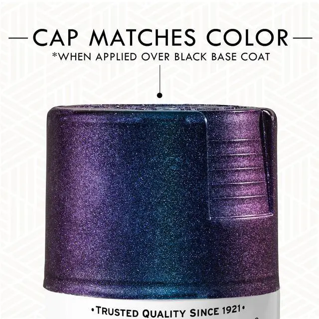 Alt view image 6 of 7 - Color Shift Mermaid Spray Paint Color-Shifting Finish, Crafts, Décor & Accent Projects, Changes Color With Light & Angle, 11 Oz