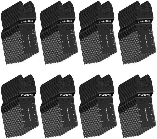 Main image of 200PCS Oscillating Saw Blades, Multitool Blades for Wood Plastics Professional Universal HCS Oscillating Tool Blades, Quick Release Multi Tool Blades Fit Dewalt Milwaukee Ryobi Rockwell Fein