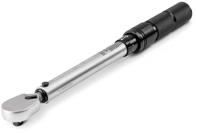 Main image of 1/4 Inch Drive Micrometer Torque Wrench | TRQ50402 (20 - 200 in-lb), Dual-Direction, Certificate of Calibration
