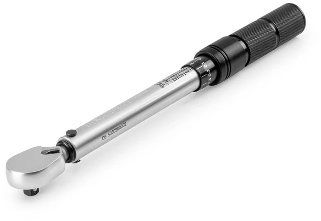 Main image of 1/4 Inch Drive 90-Tooth Dual-Direction Micrometer Torque Wrench with Case (2-20 Nm) | TRQ50502
