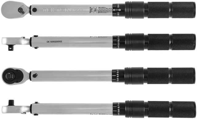 Alt view image 2 of 7 - 1/4 Inch Drive 90-Tooth Dual-Direction Micrometer Torque Wrench with Case (2-20 Nm) | TRQ50502
