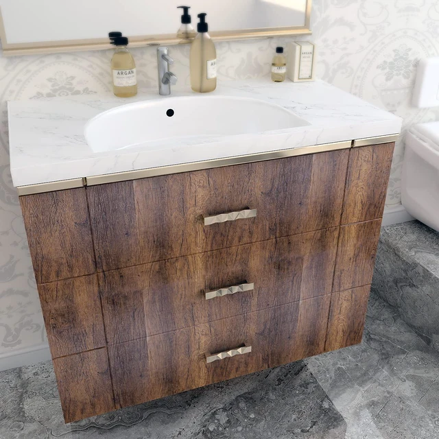 Alt view image 5 of 7 - 3ft x 16.5ft Large Wood Countertop Contact Paper Wood Grain Contact Paper Peel and Stick ContactPaper Woods Peel and Stick Wallpaper Removable Renter Friendly Wallpaper Woods Vinyl Wrap