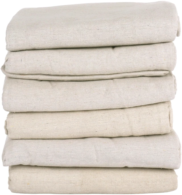 Alt view image 7 of 7 - Painter's Large Canvas Fabric Drop Cloth for Painting (4 ft. x 15 ft.)