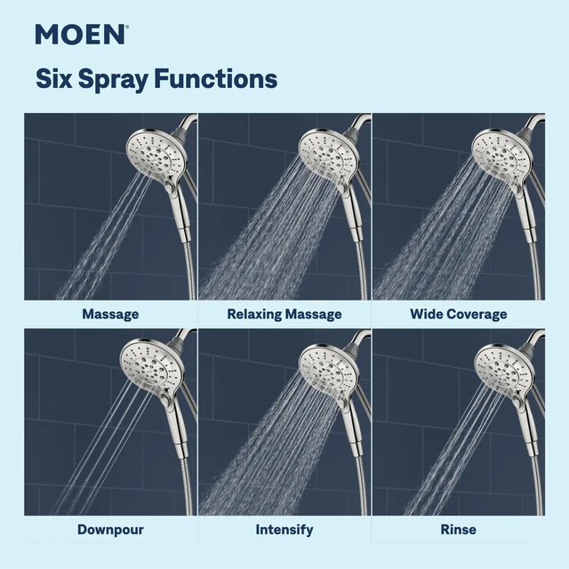 Alt view image 5 of 7 - Engage Spot Resist Brushed Nickel Handheld Showerhead