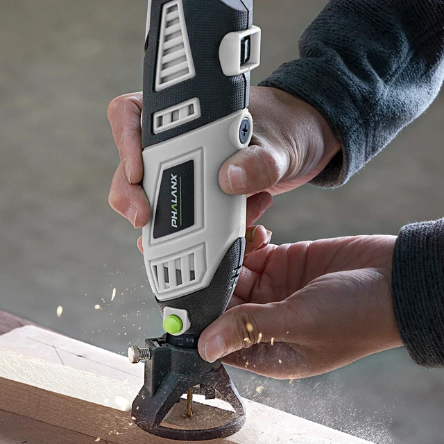 Alt view image 7 of 7 - 180W Rotary Tool Kit, 1.5-Amp 6 Variable Speed with Flex Shaft, 8000-35000RPM Rotary Multi-Tool& 213pcs Accessories Kit, Power Multiuse Set Prefect for Crafting Projects and DIY Creations
