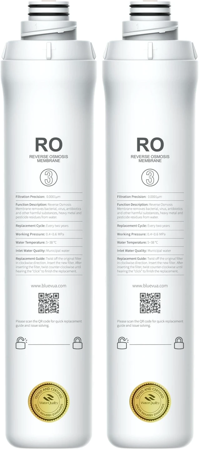 Main image of Official ROPOT PP Filter, Replacement for RO100ROPOT, 1-year -1st Stage (Pack of 2)