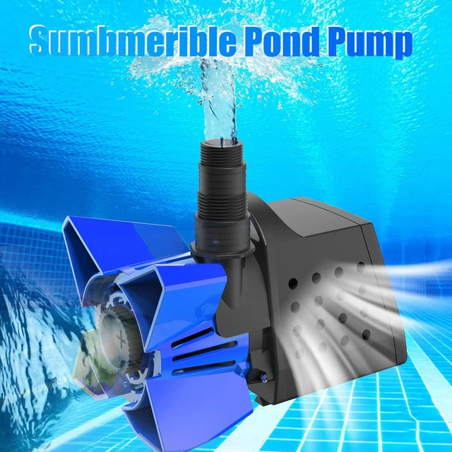 Alt view image 2 of 6 - 3200GPH Pool Cover Pump, Submersible Sump Pump above Ground Drain Hose, 25FT Power Cord, 3 Adapters, Fast Water Removal for Pool Covers, Ponds, Basements and Flooded Areas