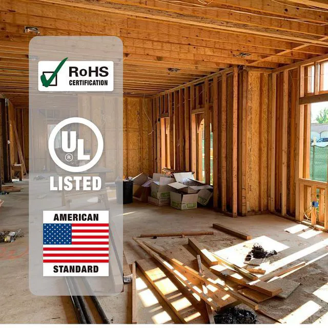 Alt view image 7 of 7 - 14/2 NM-B Cable 100 FT, UL Listed 14 Gauge Indoor Wire with Ground Solid Bare Copper, No CCA, Durable White NM-B Jacket, Easy to Strip, for Residential Dry Locations, 600V Rated