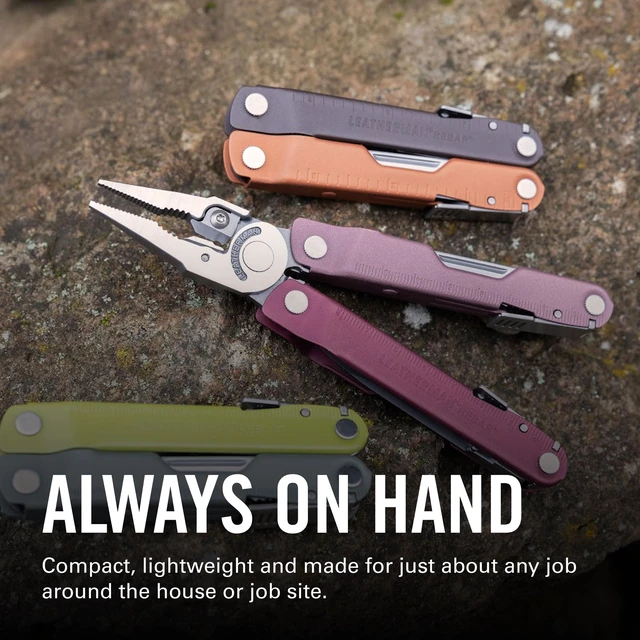 Alt view image 5 of 7 - Rebar Multi-Tool, Replaceable Wire Cutters and Saw, Burnt Sienna Full-Size Pliers, Replaceable Wire Cutters, Saw & Scissors for EDC & Work