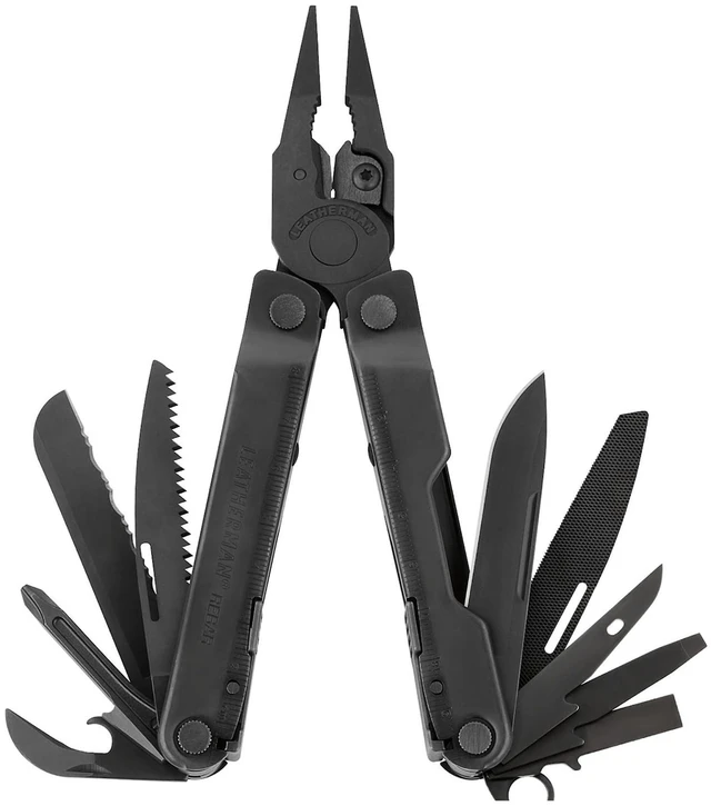 Main image of Rebar Multitool with Premium Replaceable Wire Cutters and Saw, Black