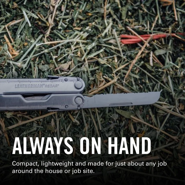 Alt view image 5 of 7 - Rebar Multi-Tool, Replaceable Wire Cutters and Saw, Stainless Full-Size Pliers, Replaceable Wire Cutters, Saw & Scissors for EDC, Work & Outdoors