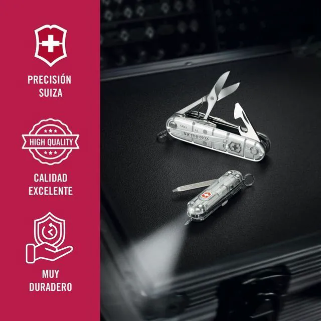 Alt view image 7 of 7 - Huntsman Swiss Army, 15 Functions Pocket Knife, Silver Tech Swiss Made Multi-Tool with Wood Saw, Scissors & Screwdriver Compact Design for Camping, Hiking and Daily Carry