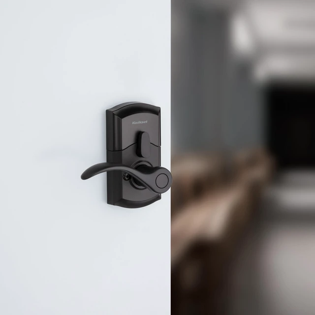 Alt view image 5 of 7 - 955PML-514S Pembroke Lever Commercial Grade Electronic Smartcode Lever Lock with SmartKey Iron Black Finish