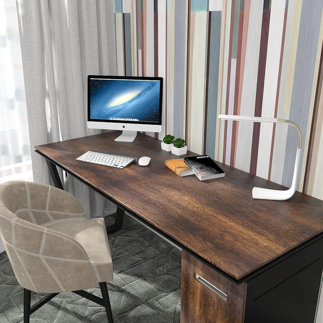 Alt view image 4 of 7 - 3ft x 16.5ft Large Wood Countertop Contact Paper Wood Grain Contact Paper Peel and Stick ContactPaper Woods Peel and Stick Wallpaper Removable Renter Friendly Wallpaper Woods Vinyl Wrap