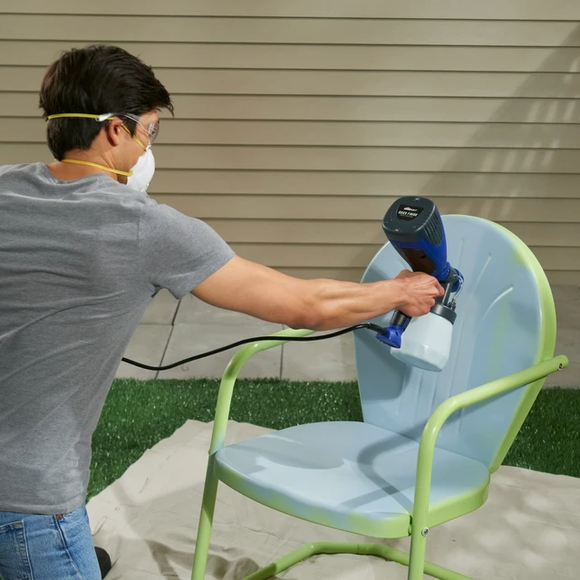 Alt view image 6 of 7 - Quick Finish HVLP Paint Sprayer for Crafts and DIY Projects Compact HVLP spray gun is designed for crafts, furniture and smaller finishing projects