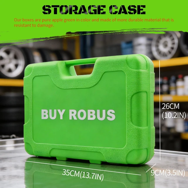 Alt view image 6 of 7 - 3/4 Drive Stubby Impact Socket Set, 8 PCS Axle Nut Set 12point SAE Standard Sizes 2-1/16, 2-1/8, 2-3/16, 2-1/4, 2-5/16, 2-3/8, 2-7/16, 2-1/2, Heavy Duty Use In Removing And Installing Axle Nuts