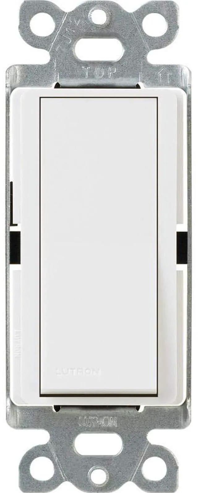 Main image of FM-12120M White Claro On/Off Switch (12 Pack) | 15-Amp, Single-Pole | CA-1PS-WH