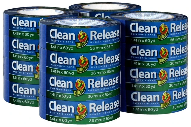 Main image of Clean Release Blue Painters Tape, Masking Tape for Paint Projects, 1.5 in (1.41 in x 60 yd) 16-Pack, 284373