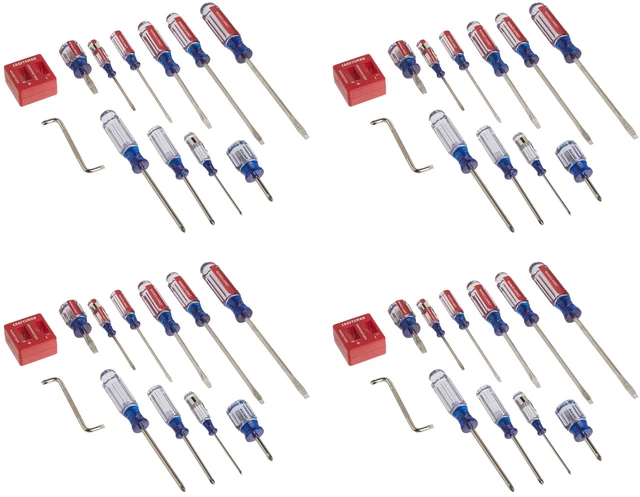 Main image of Screwdriver Set, Assorted, 12Piece (CMHT65044) (Pack of 4)