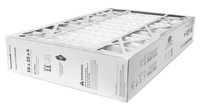 Alt view image 6 of 7 - FC100A1029 (2 Pack) - 16" x 25" x 4" Pleated Air Filter, MERV 11 Bundle with Same Day Supply Filter Change Reminder