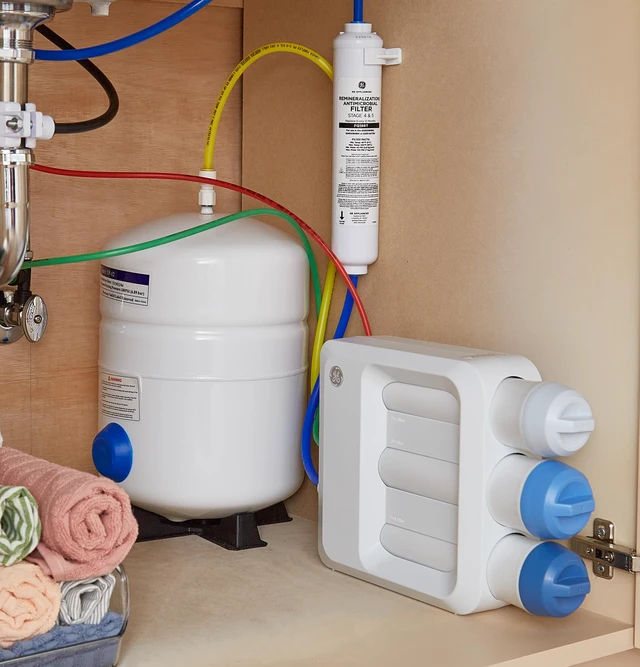 Alt view image 3 of 5 - Membrane Filter Compatible with Select Under Sink Filtration Systems Including GXRQ18NBN, GNRQ18NBN, GXRV40TBN, Replace Every 12 Months, FQ18MN