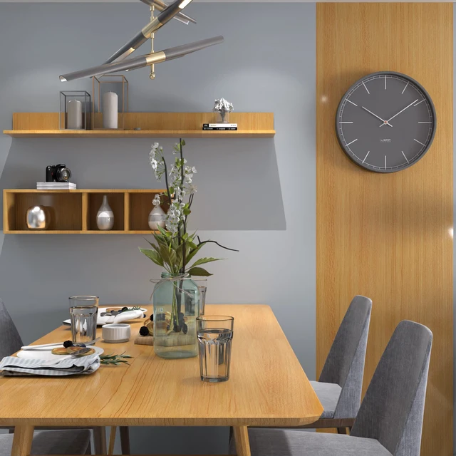 Alt view image 5 of 7 - Wood Grain Contact Paper Wood Peel and Stick Wallpaper 17.7"x197" Wood Look Contact Paper for Cabinets Self Adhesive Removable Wallpaper Oak Natural Vinyl Wrap Furniture Drawer Easy Install