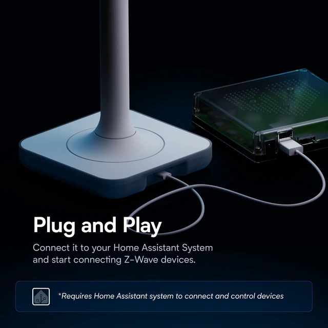 Alt view image 4 of 7 - Home Assistant Connect ZWA-2 | Connect Z-Wave devices to Home Assistant | Official Home Assistant Hardware