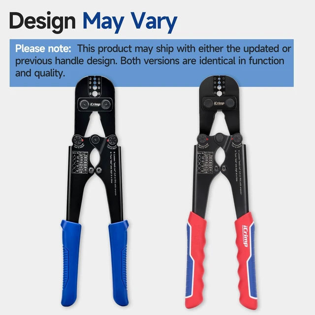Alt view image 6 of 7 - iCrimp 1608M4 Wire Rope Crimper Kit, 3/64"1/8", w/Cutter & Terminal Case Kit includes crimper, cutter up to 6mm, storage case with 330 aluminum sleeves in 4 sizes & 45 stainless steel thimbles