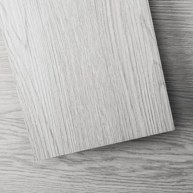 Main image of 36-Pack Wood Texture Peel and Stick Vinyl Flooring Tiles, Grey Ash 18 & 54 sq.ft Options, Rigid Surface Hard Core, Waterproof, Self-Adhesive, Impact Resistant, Fit Indoor Household Spaces