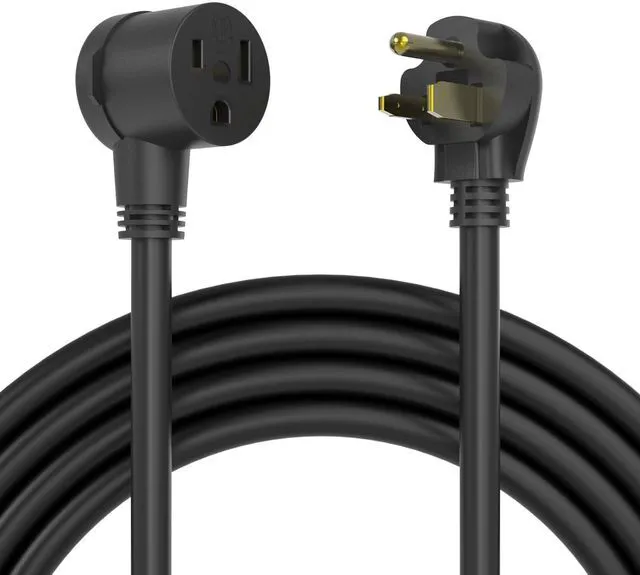 Main image of 50ft 250 Volt Welder Extension Cord 10 AWG Power Extension for Welding Machines NEMA 6-50P to 6-50R