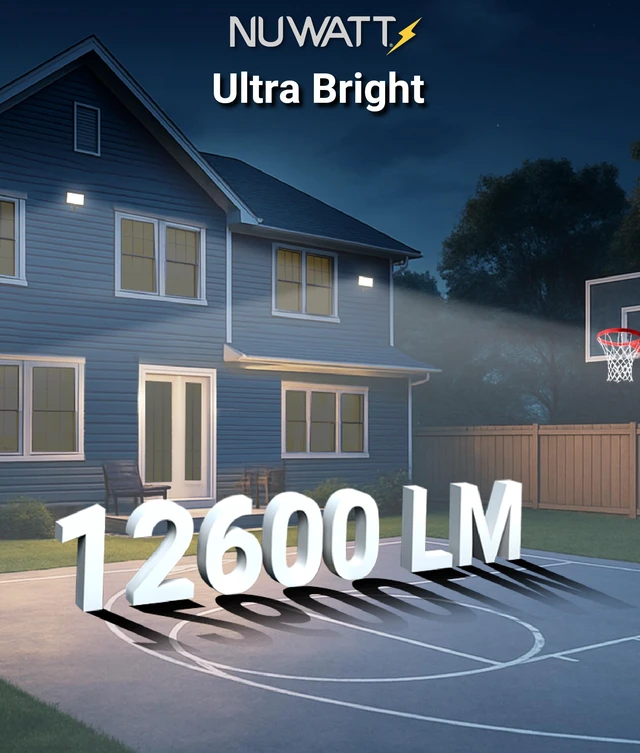 Alt view image 5 of 7 - 90W Outdoor LED Flood Lights Bronze, 3CCT 3000K-5000K, Dimmable, UL 12600LM, IP67 Waterproof, 0-10V Dimmable, 120-277V, 1/2" Adjustable Knuckle Mount, Ultra Bright Exterior Security Floodlight