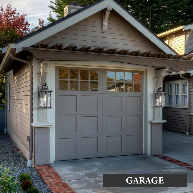 Alt view image 6 of 7 - Outdoor Porch Lights Wall Mount, Outside Light Fixtures Sconces Wall Lighting with Water Ripple Glass Waterproof Exterior Lights for Patio Yard House Hallway Doorway Garage