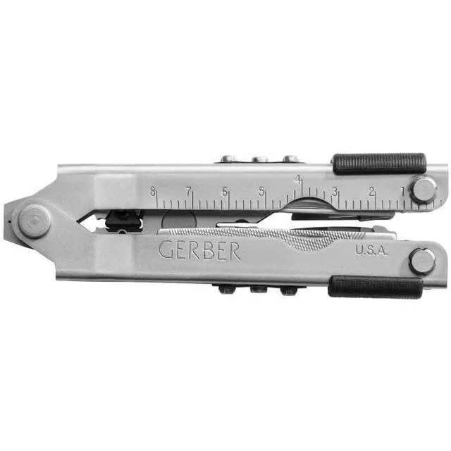 Alt view image 6 of 6 - Gear Multi-Plier 600 Blunt Nose Multitool with 14 Tools - Includes Knife, Pliers, Nylon Sheath & More - Made in USA - Stainless Steel Tool