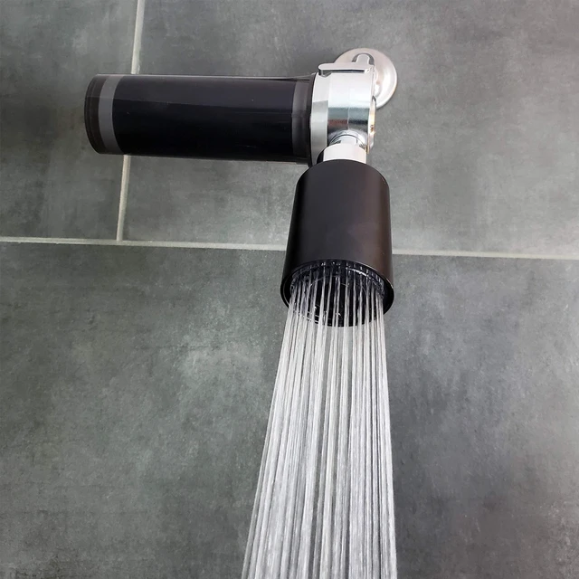 Alt view image 4 of 7 - 2.0 Carbon Shower Head Filter System | Removes Chlorine, Heavy Metals, And More | Great For Dry Skin/ Hair, And More | NSF Certified