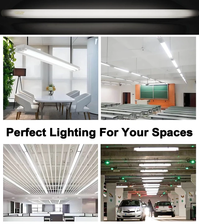 Alt view image 6 of 7 - 25 Pack T8 Fluorescent Bulbs 4 Foot, F32T8/865 Fluorescent Light Bulb 48 Inch 32 Watt 6500K Daylight 2500 Lumens G13 Base