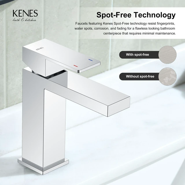 Alt view image 7 of 7 - Chrome Bathroom Faucet Single Hole, Single Handle Vanity Sink Faucet Bathroom Sink Faucet with Pop Up Drain & Supply Lines, Lead-Free cUPC & NSF Certified, 1 Handle Faucet for Vanity RV Restroom
