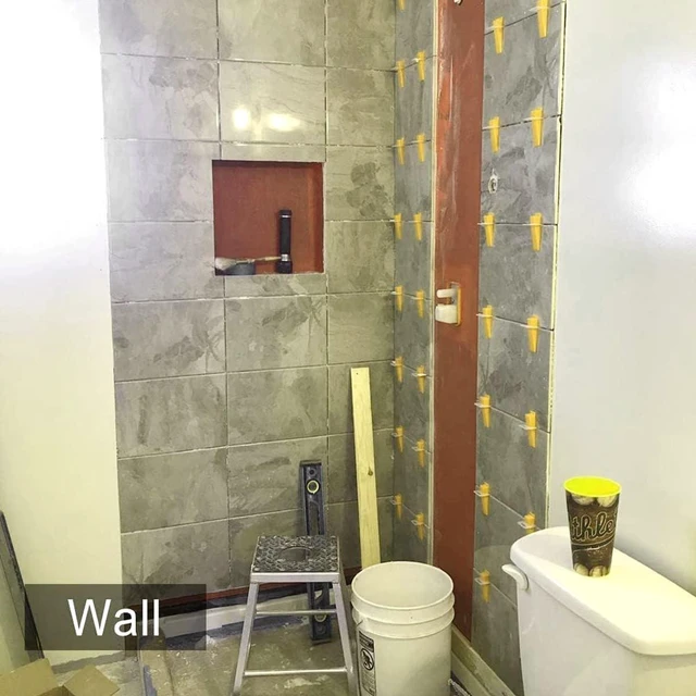 Alt view image 5 of 7 - Tile Leveling System with Plier,3400 Tile Spacers 1/16" and 200 Wedges Tile Leveling Clips with Tile Plier, Anti Lippage Tile Leveler Spacers for Professional Ceramic Tile and Stone Installation