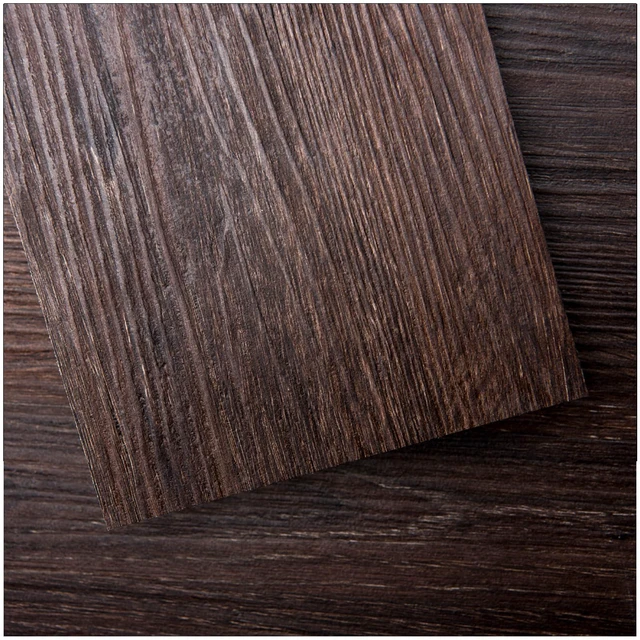 Main image of 36-Pack Wood Texture Peel and Stick Vinyl Flooring Tiles, Brown Stone 18 & 54 sq.ft Options, Rigid Surface Hard Core, Waterproof, Self-Adhesive, Impact Resistant, Fit Indoor Household Spaces